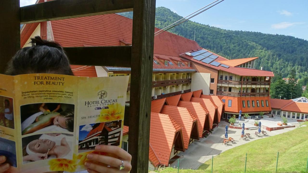Hotel Ciucas BaileTusnad Exteriér fotografie